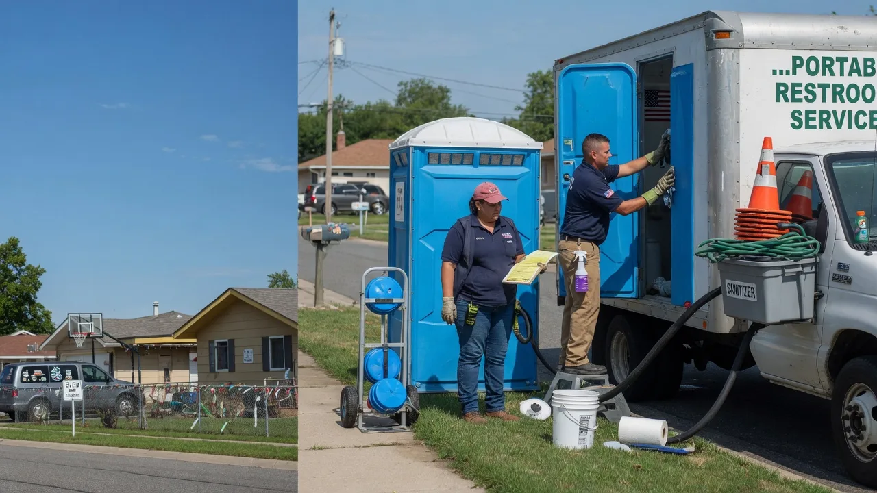 Portable Toilet Rental in Sparta, OH near me